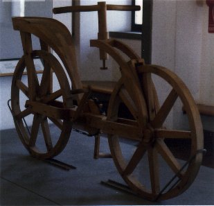 Leonardo da Vincis Fahrrad